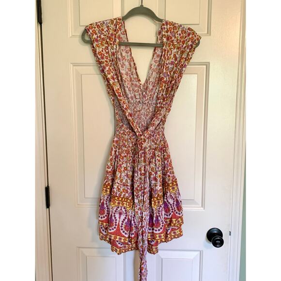 Kimberly’s Travels Multi Colored Floral Multi Way Mini Sundress - Picture 5 of 7